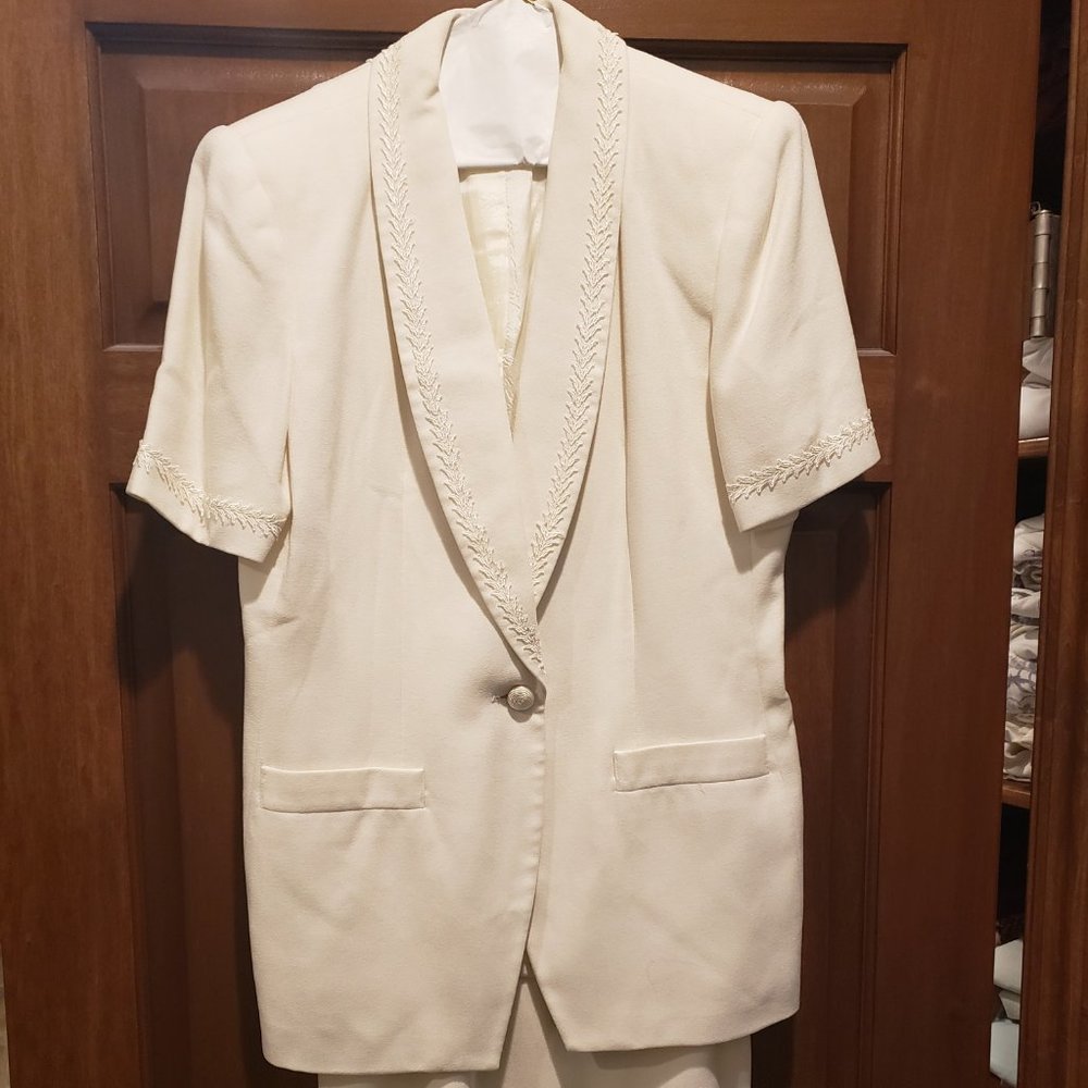 LADIES KASPER DRESS/JACKET SUIT